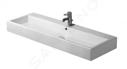 DURAVIT - Vero Umyvadlo 1200x470 mm, s přepadem, s otvorem pro baterii, bílá (0454120000)