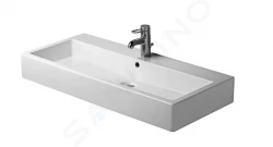 DURAVIT - Vero Umyvadlo nábytkové 1000x470 mm, s 1 otvorem pro baterii, s WonderGliss, alpská bílá (04541000271)