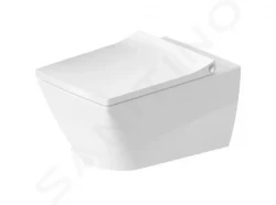 DURAVIT - Viu Závěsné WC, Rimless, bílá (2511090000)