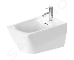 DURAVIT - Viu Závěsný bidet, 370x570 mm, otvor pro baterii, bílá (2292150000)