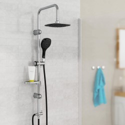 Eisl - Sprchový set bez baterie SHOWER DREAM, chrom/černá DXLD60088CS (DXLD60088CS)