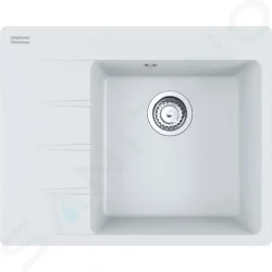 FRANKE - Centro Fragranitový dřez CNG 611-62 TL/7, 620x500 mm, bílá-led (114.0637.164)