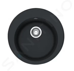 FRANKE - Rondo Fragranitový dřez ROG 610, průměr 510 mm, onyx (114.0283.879)