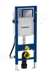 GEBERIT - Duofix Montážní prvek pro závěsné WC, 112 cm, se splachovací nádržkou Sigma 12 cm, bezbariérový (111.350.00.5)