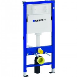 GEBERIT - Duofix - Montážní prvek pro závěsné WC, 112 cm, splachovací nádržka pod omítku Delta 12 cm (458.103.00.1)