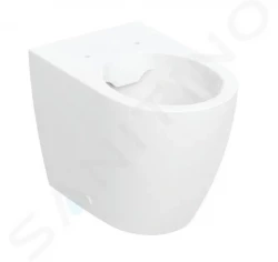 GEBERIT - iCon Stojící WC, vodorovný odpad, Rimfree, bílá (502.382.00.1)