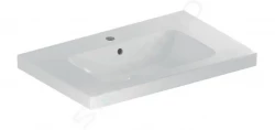 GEBERIT - iCon Umyvadlo 900x480x160 mm, s přepadem, s otvorem pro baterii, KeraTect, bílá (501.840.00.2)