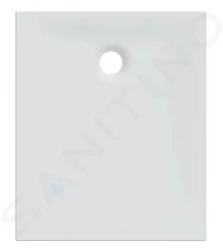 GEBERIT - Nemea Sprchová vanička 900x750 mm, protiskluz, matná bílá (550.592.00.1)