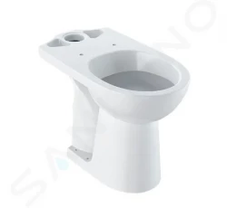 GEBERIT - Selnova Comfort WC kombi mísa, zadní odpad, bílá (500.284.01.5)