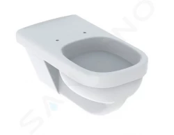 GEBERIT - Selnova Comfort Závěsné WC, bezbariérové, ploché splachování, bílá (500.792.01.7)