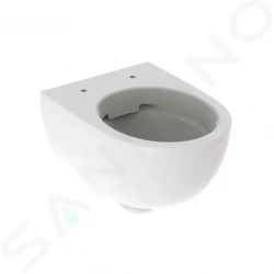GEBERIT - Selnova Compact Závěsné WC, 490x355 mm, Rimfree, bílá (500.377.01.2)