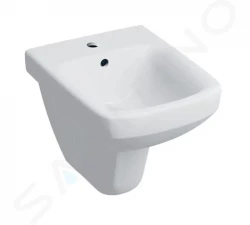 GEBERIT - Selnova Compact Závěsný bidet, otvor pro baterii, bílá (500.272.01.7)