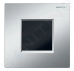 GEBERIT - Splachovací systémy Elektronické ovládání splachování pisoárů typ 30, bateriové napájení, easy to clean, matný chrom (116.037.JQ.1)