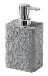 Gedy - ARIES dávkovač mýdla na postavení, šedá (AR8008)