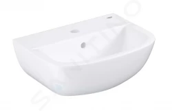 GROHE - Bau Ceramic Umývátko 453x354 mm, s přepadem, 1 otvor pro baterii, alpská bílá (39424000)