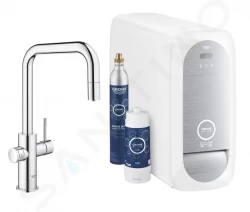 GROHE - Blue Home Dřezová baterie Connected, s chladícím zařízením a filtrací, chrom (31543000)