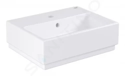 GROHE - Cube Ceramic Umývátko 455x350 mm, s přepadem, PureGuard, alpská bílá (3948300H)