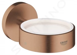 GROHE - Essentials Držák skleničky/mýdelníku, kartáčovaný Warm Sunset (40369DL1)