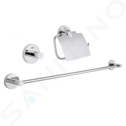 GROHE - Essentials Sada doplňků do koupelny 3 v 1, chrom (40775001)