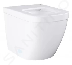 GROHE - Euro Ceramic Stojící WC, rimless, Triple Vortex, PureGuard, alpská bílá (3933900H)