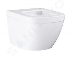 GROHE - Euro Ceramic Závěsné WC, rimless, Triple Vortex, alpská bílá (39206000)