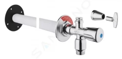 GROHE - Eurotec Venkovní nástěnný set, matný chrom (41206000)