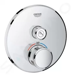 GROHE - Grohtherm SmartControl Termostatická sprchová baterie pod omítku s jedním ventilem, chrom (29118000)