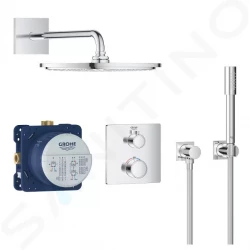 GROHE - Grohtherm Sprchový set Rainshower Cosmopolitan 310 s termostatem pod omítku, chrom (34730000)