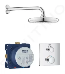 GROHE - Grohtherm Sprchový set Tempesta 210 s termostatem pod omítku, chrom (34728000)