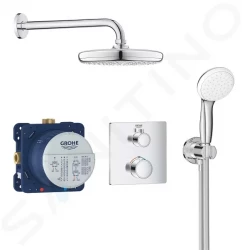 GROHE - Grohtherm Sprchový set Tempesta 210 s termostatem pod omítku, chrom (34729000)