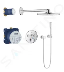 GROHE - SmartControl Perfect Sprchový set 310 s baterií pod omítku, 2 proudy, chrom (34709000)