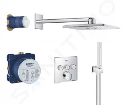 GROHE - SmartControl Perfect Sprchový set s baterií pod omítku, 310 mm, 2 proudy, chrom (34712000)