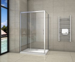 H K - Obdélníkový sprchový kout SYMPHONY 110x80 cm s posuvnými dveřmi (SE-SYMPHONY11080)