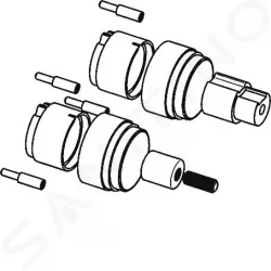 HANSA - Matrix Prodlužovací souprava 20 mm pro termostatickou baterii (59913592)