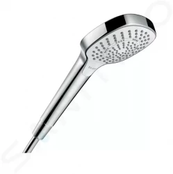 HANSGROHE - Croma Select E Sprchová hlavice Multi, 3 proudy, bílá/chrom (26810400)