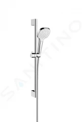 HANSGROHE - Croma Select E Sprchová souprava 1jet 0,65m, bílá/chrom (26584400)