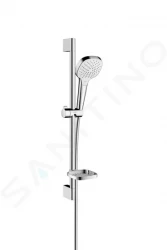 HANSGROHE - Croma Select E Sprchová souprava Vario 0,65m s mýdlenkou Casetta, bílá/chrom (26586400)