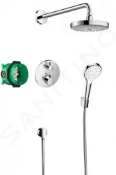 HANSGROHE - Croma Select S Sprchový set 180 s termostatem Ecostat S, 2 proudy, chrom (27295000)