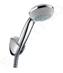 HANSGROHE - Crometta 85 Set sprchové hlavice, 2 proudy, držáku a hadice 1,25 m, chrom (27558000)