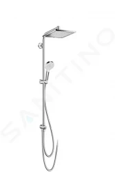 HANSGROHE - Crometta Sprchová souprava E 240 Showerpipe pro renovace, EcoSmart 9 l/min, chrom (27289000)