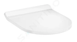 HANSGROHE - EluPura S WC sedátko, SoftClose, Slim, bílá (60200450)