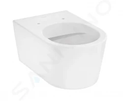 HANSGROHE - EluPura S Závěsné WC, AquaFall, SmartClean, bílá (61118450)