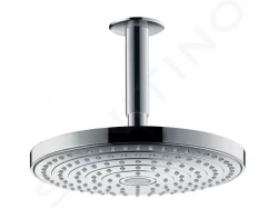 HANSGROHE - Raindance Select S Hlavová sprcha 240, 2 proudy, EcoSmart 9 l/min, sprchové rameno 100 mm, chrom (26469000)