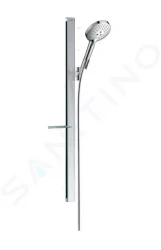 HANSGROHE - Raindance Select S Sprchová souprava 120, 3 proudy, EcoSmart 9 l/min, sprchová tyč 900 mm, chrom (27649000)