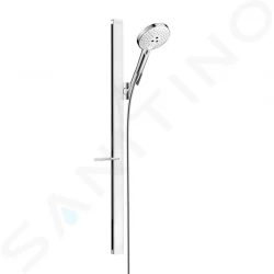 HANSGROHE - Raindance Select S Sprchová souprava 120, 3 proudy, sprchová tyč 900 mm, bílá/chrom (27648400)