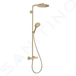 HANSGROHE - Raindance Select S Sprchový set Showerpipe s termostatem, 3 proudy, kartáčovaný bronz (27633140)