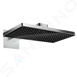 HANSGROHE - Rainmaker Select Hlavová sprcha 460, 1 proud, rameno 460 mm, černá/chrom (24003600)