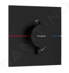 HANSGROHE - ShowerSelect Comfort Termostatická baterie pod omítku, matná černá (15574670)