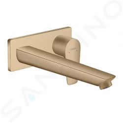 HANSGROHE - Talis E Umyvadlová baterie pod omítku, kartáčovaný bronz (71734140)