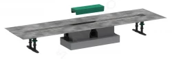 HANSGROHE - uBox universal Set pro standardní instalaci lineárního sprchového žlabu 1000 mm, nerez (56026180)